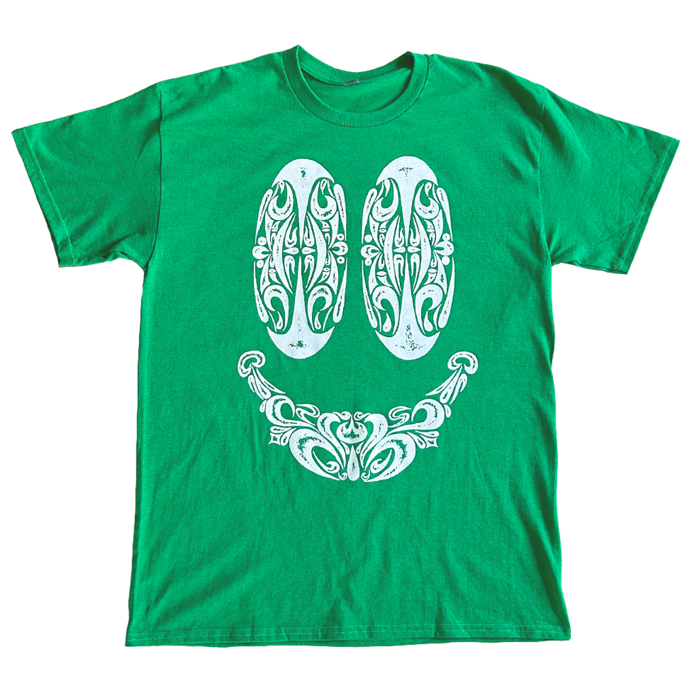 Smile Tee in Green